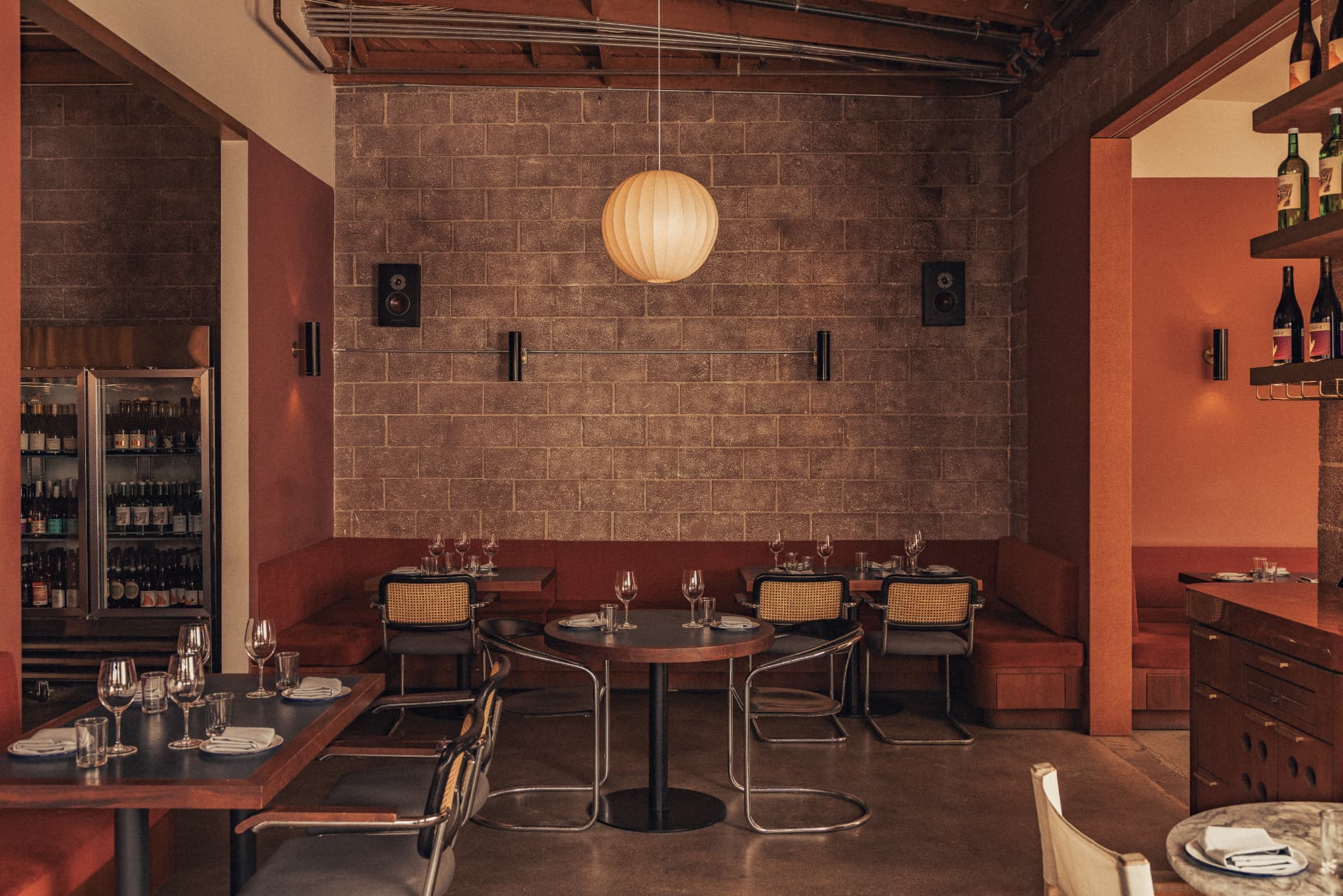 Loreto dining room in Frogtown, Los Angeles